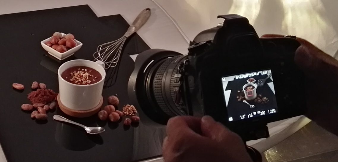 Shooting fotografico per la nuova Ciocco Cream